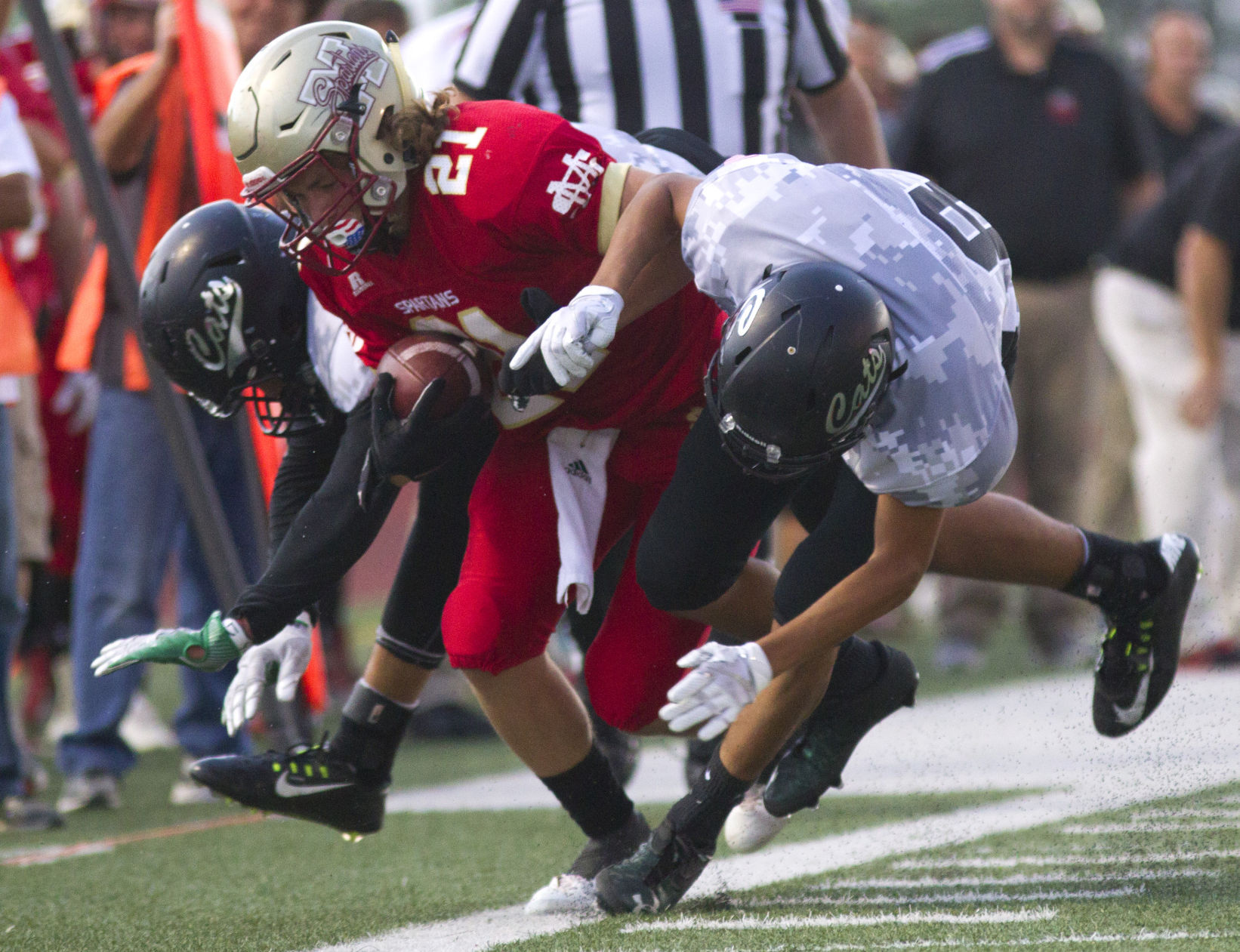 Burley vs. Minico football